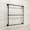 Kingston Brass 30" x 32" Wall Mount Towel Rack, Matte Black DTM32303MB - alternate 6